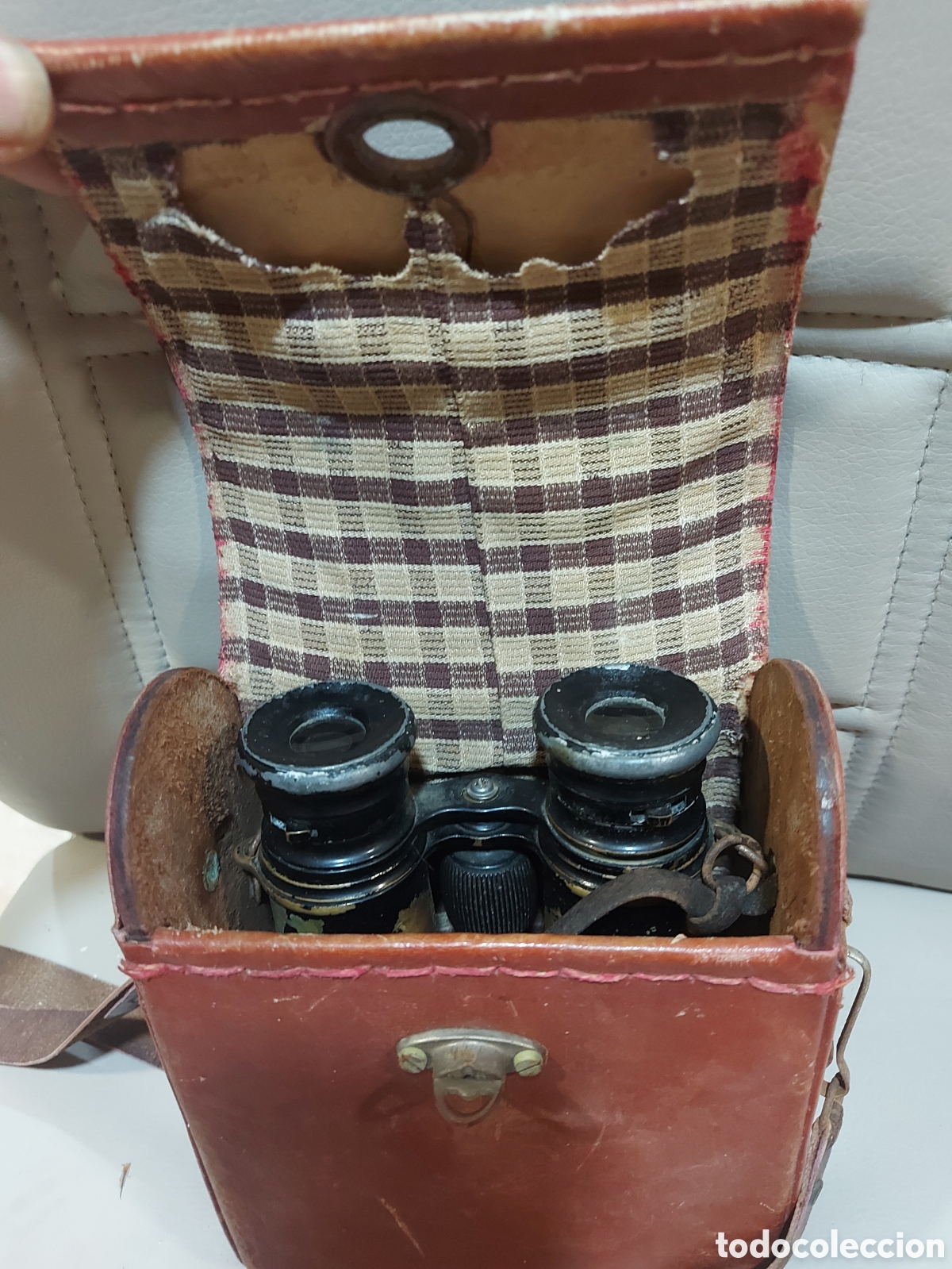 Antig&uuml;edades: Prismaticos antiguos - Foto 6