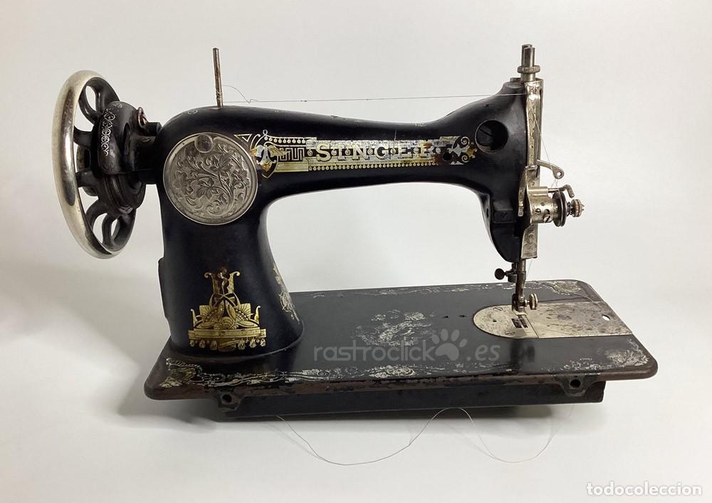maquina de coser modernista marca singer esfing - Compra venta en