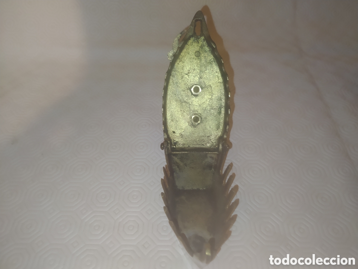 Antig&uuml;edades: Plancha carb&oacute;n de bronce - Foto 4