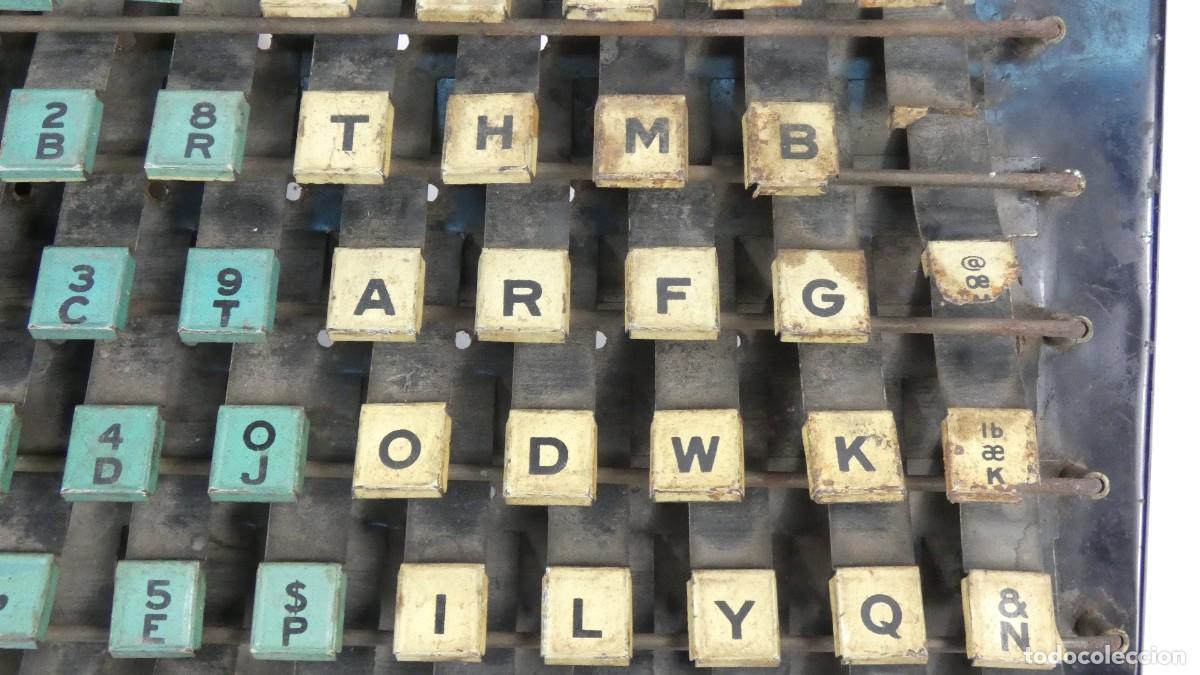 Antig&uuml;edades: THE THALER KEYBOARD A&Ntilde;O 1921 - Foto 7