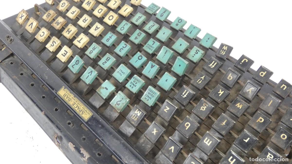 Antig&uuml;edades: THE THALER KEYBOARD A&Ntilde;O 1921 - Foto 12