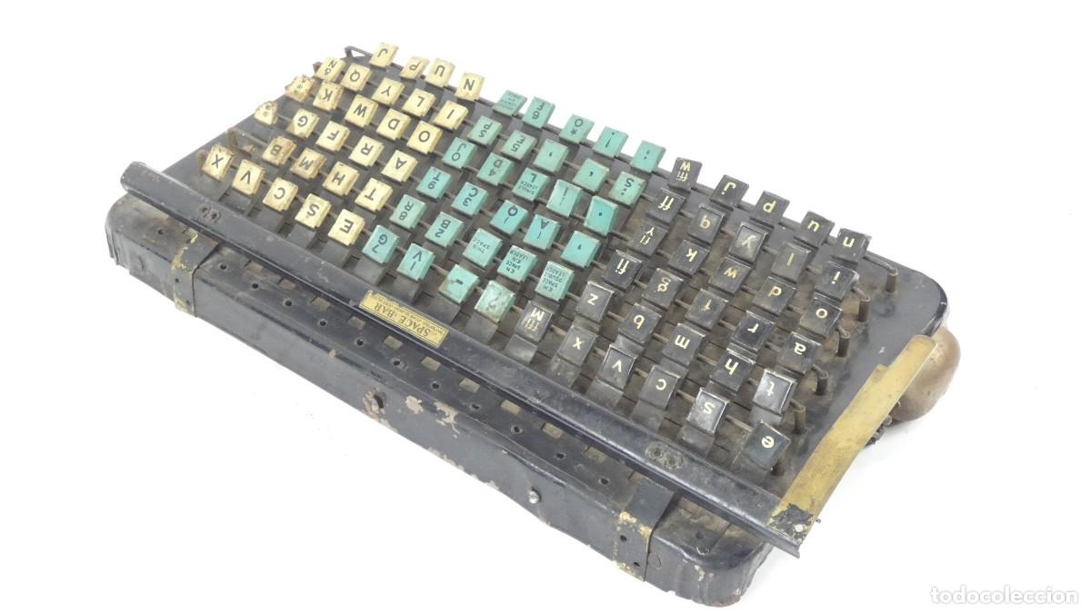 Antig&uuml;edades: THE THALER KEYBOARD A&Ntilde;O 1921 - Foto 13