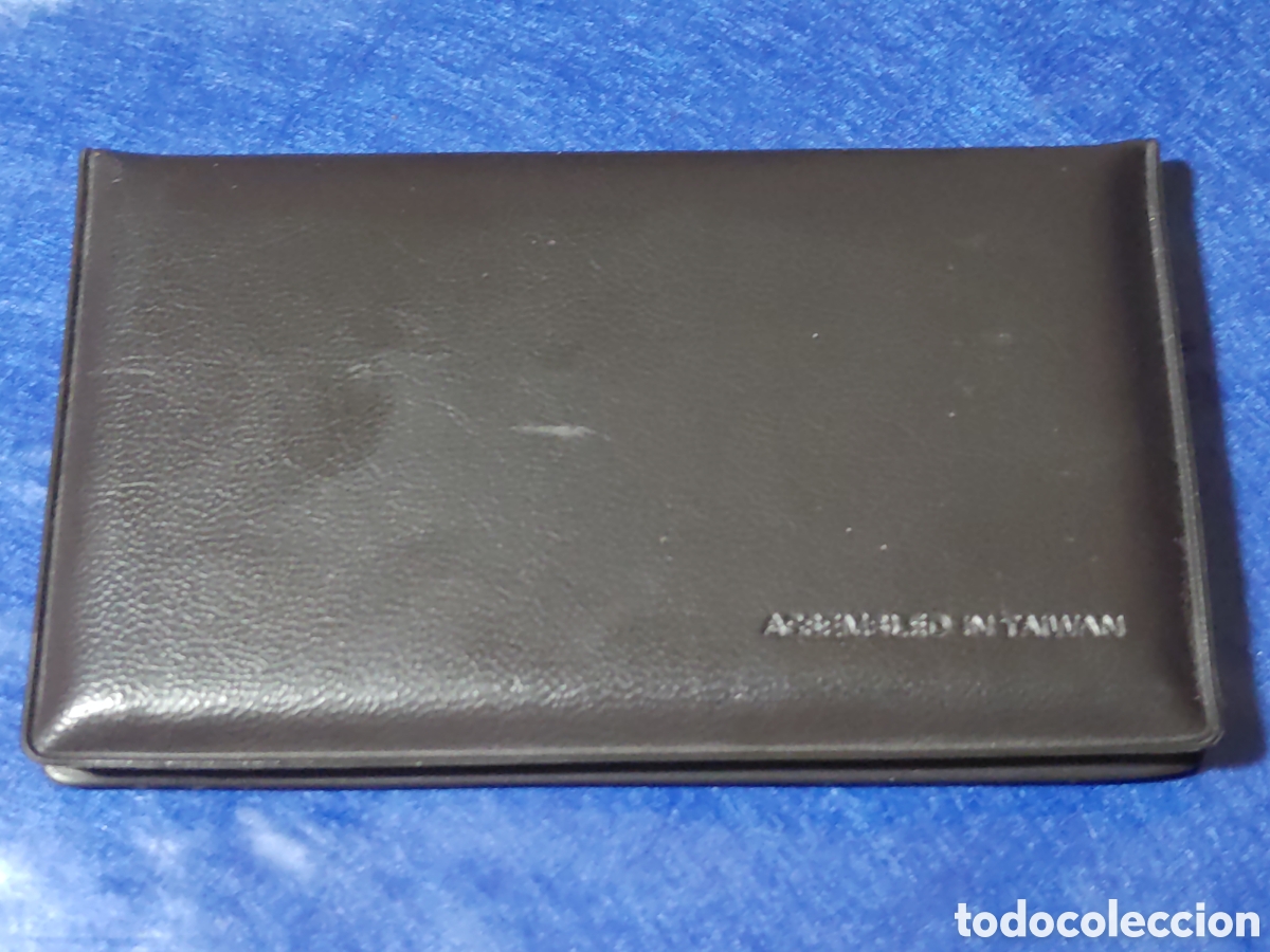 Antig&uuml;edades: Calculadora Casio solar SL - 100W. - Foto 5