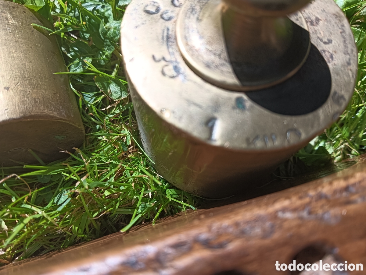 Antig&uuml;edades: Juego de pesas incompleto - Foto 16