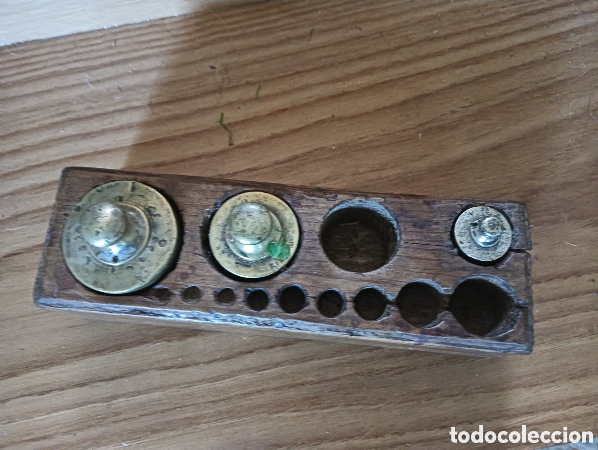Antig&uuml;edades: Juego de pesas incompleto - Foto 20