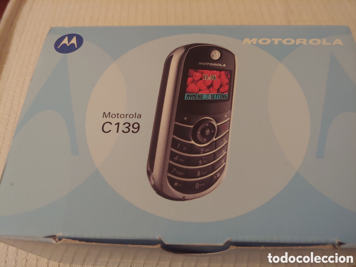Tel&eacute;fonos: Antiguo tel&eacute;fono Motorola C139 - Foto 5