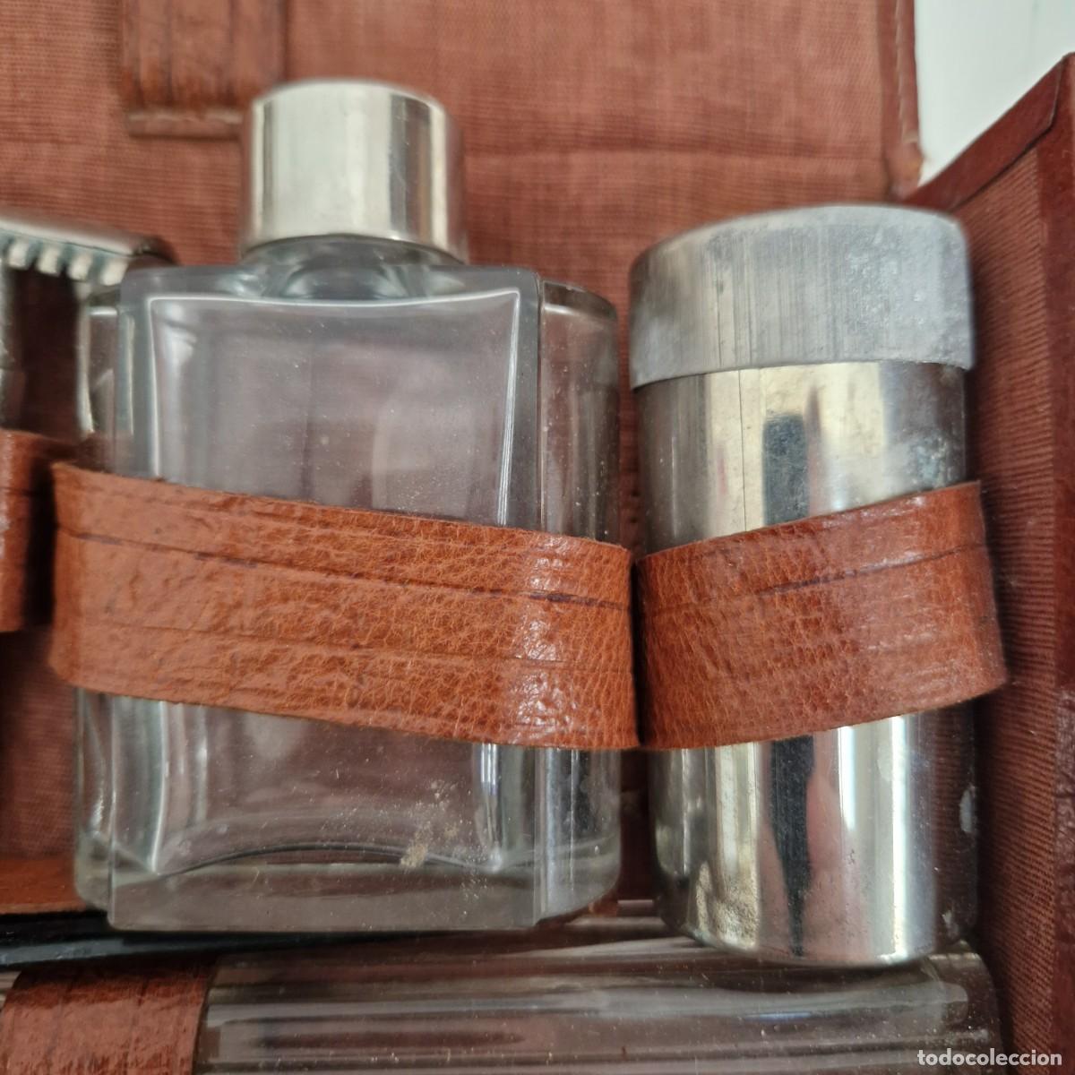 Antig&uuml;edades: ANTIGUO MALETIN DE AFEITADO DE VIAJE - Foto 8