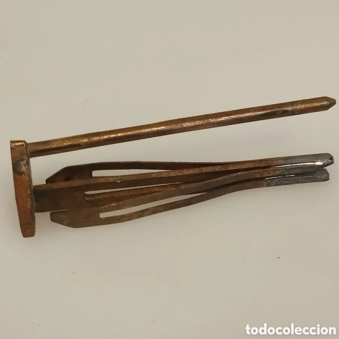 Antig&uuml;edades: Antiguo candado chino S.XIX - Foto 5