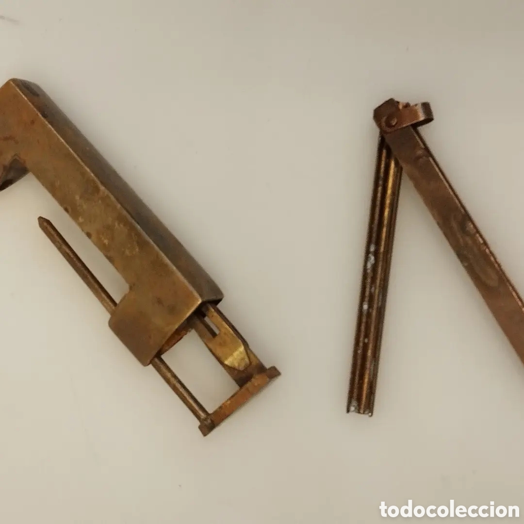 Antig&uuml;edades: Antiguo candado chino S.XIX - Foto 2