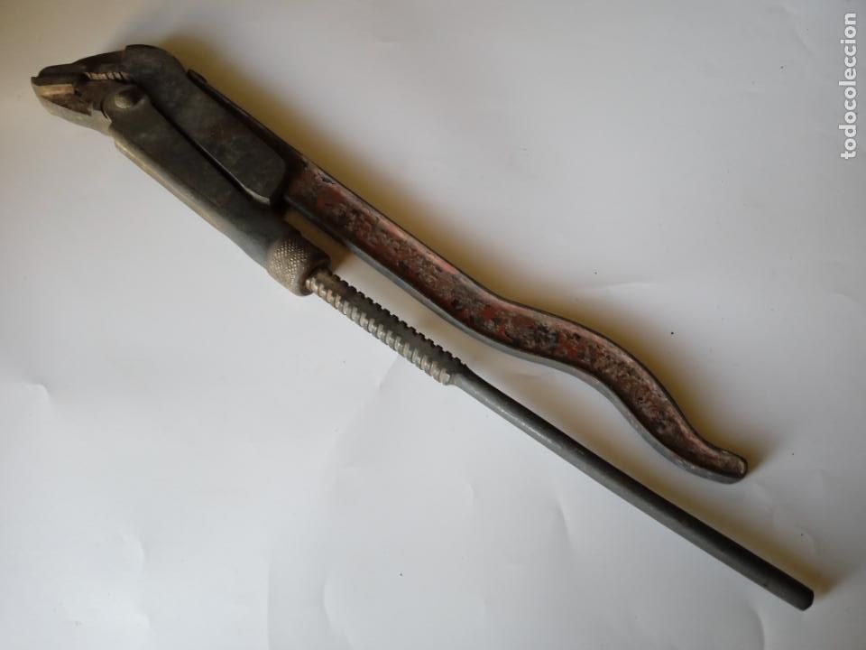 Antig&uuml;edades: LLAVE DE GRIFA - LARGO TOTAL CERRADA: 44.5 cm. - Foto 1