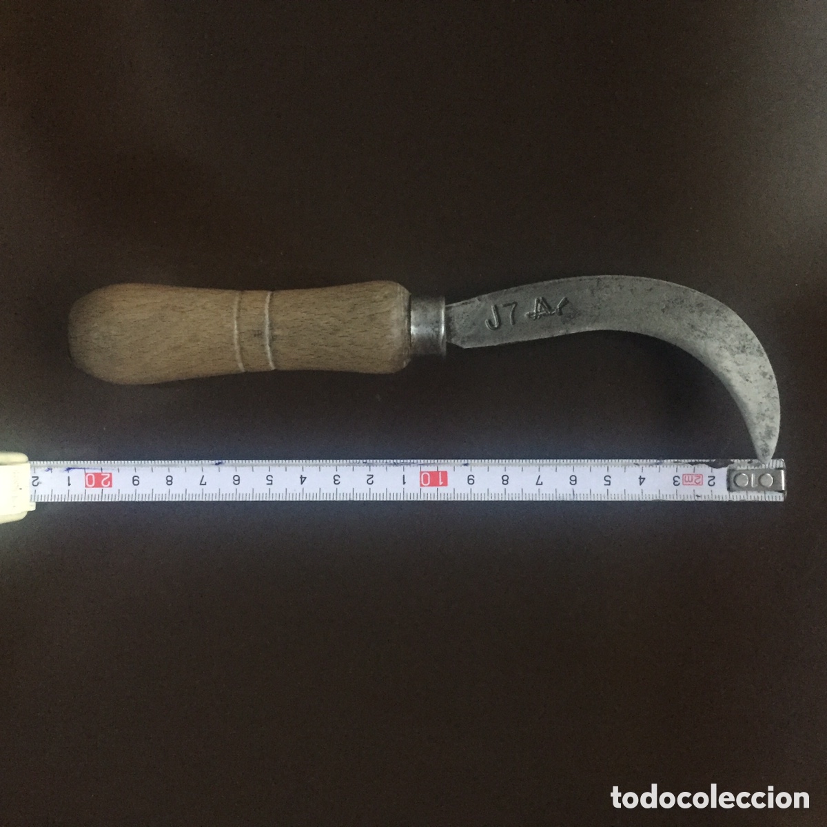 Antig&uuml;edades: HOCETE ANTIGUO VENDIMIAR CORVILLO - Foto 2