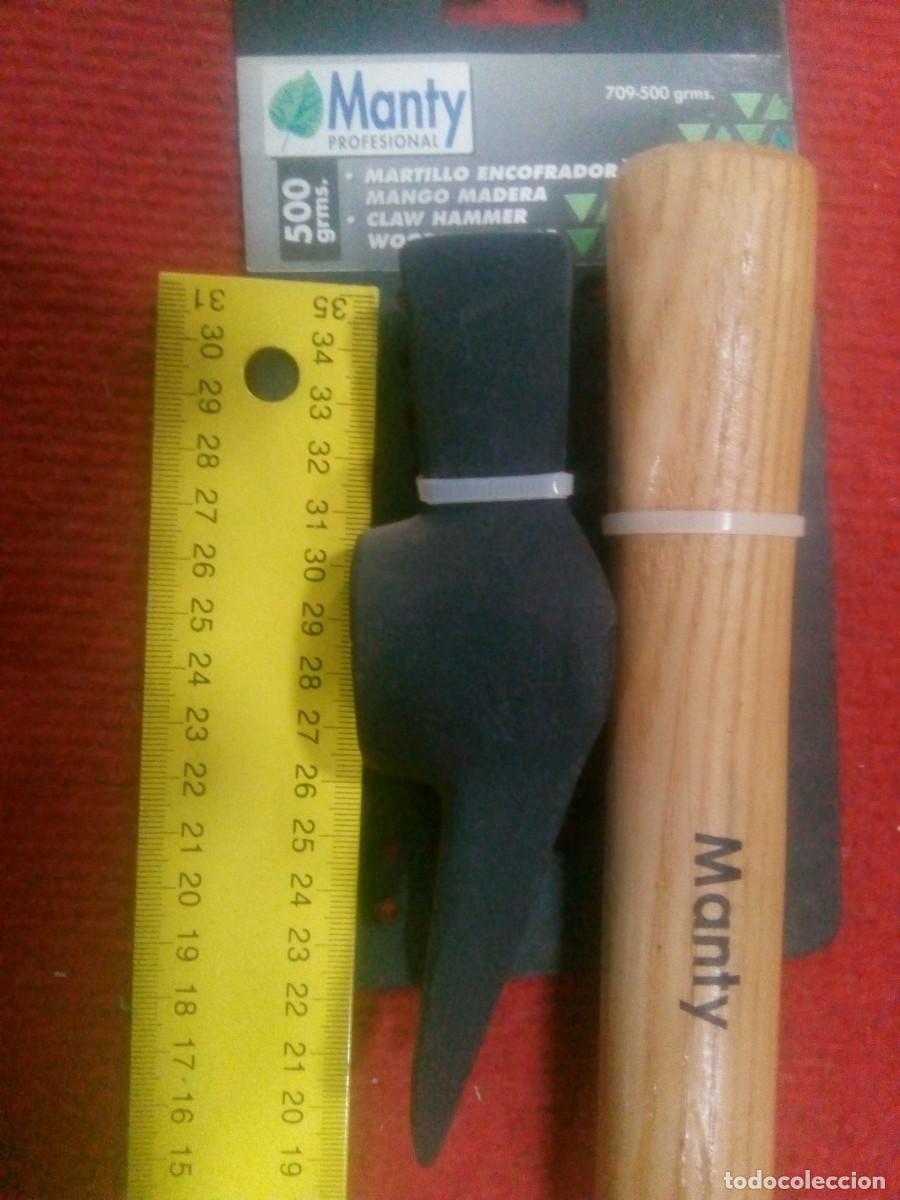 Antig&uuml;edades: MARTILLO ENCOFRADOR CON MANGO - Foto 4
