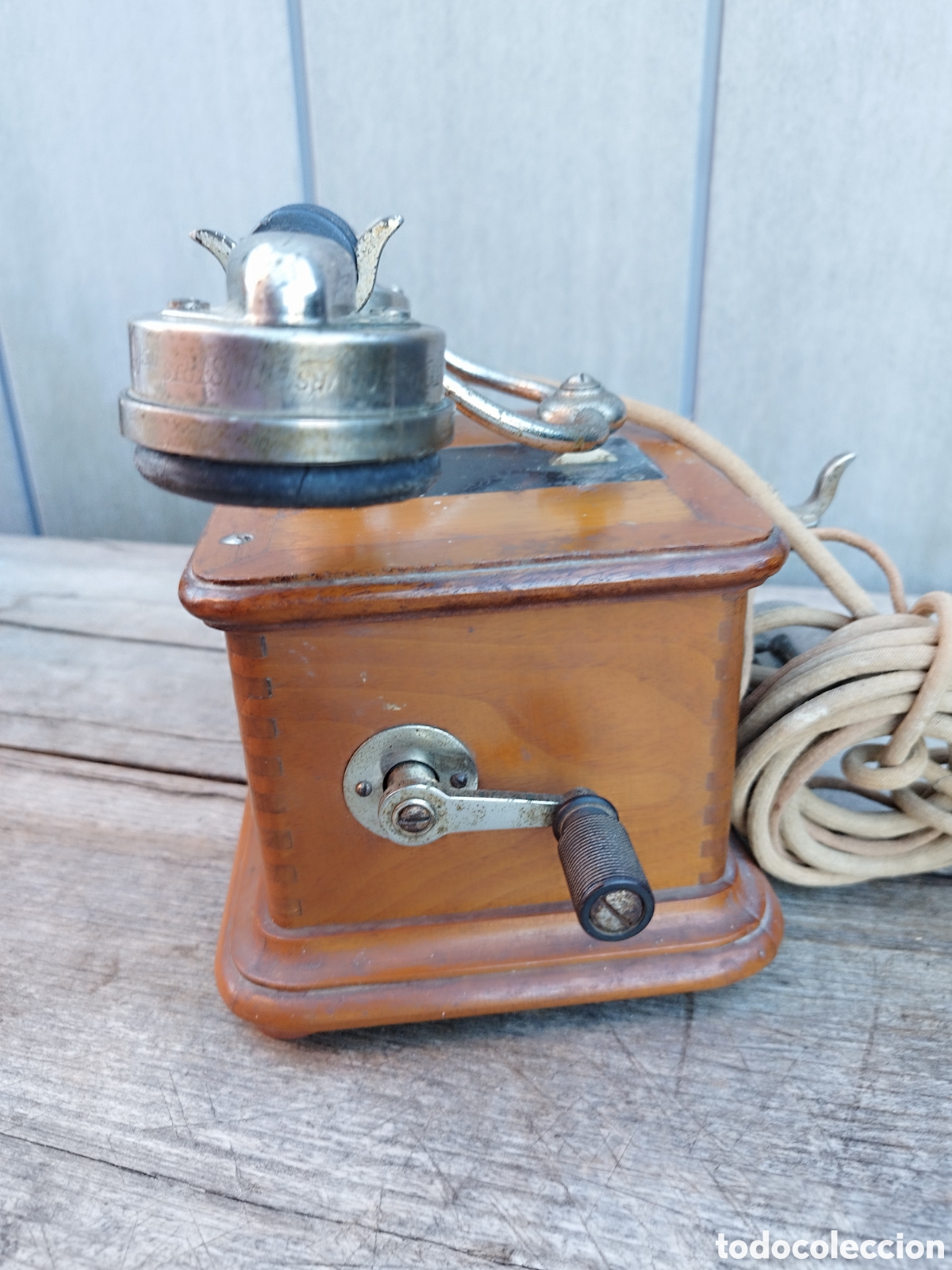 Tel&eacute;fonos: Tel&eacute;fono antiguo 1911 - Foto 5