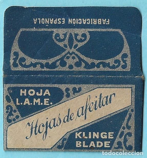 Antig&uuml;edades: HOJA DE AFEITAR. HOJAS DE AFEITAR. HOJA L.A.M.E. KLINDE BLADE. - Foto 1