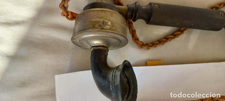 Tel&eacute;fonos: ANTIGUO TELEFONO DE PARED, EN MADERA. - Foto 6