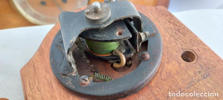 Tel&eacute;fonos: ANTIGUO TELEFONO DE PARED, EN MADERA. - Foto 15