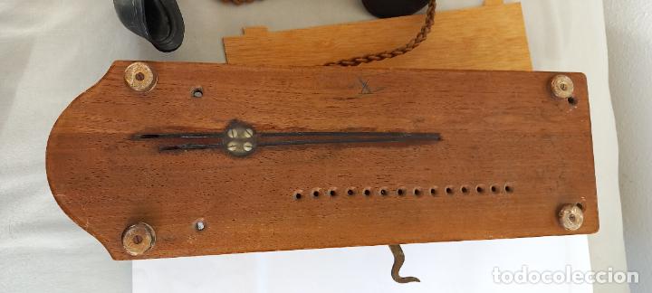 Tel&eacute;fonos: ANTIGUO TELEFONO DE PARED, EN MADERA. - Foto 18