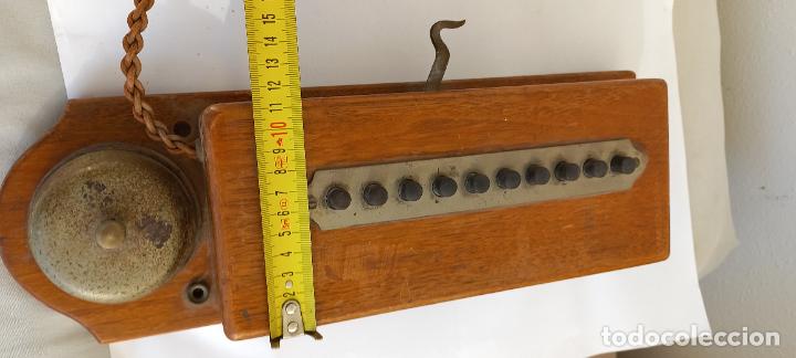 Tel&eacute;fonos: ANTIGUO TELEFONO DE PARED, EN MADERA. - Foto 23