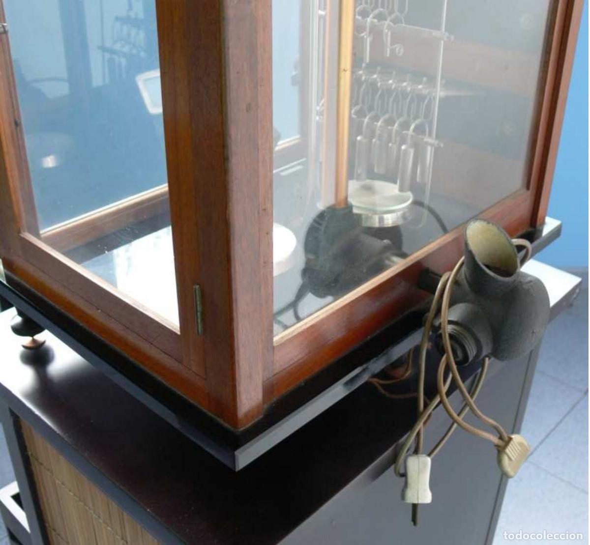 Antig&uuml;edades: BALANZA MECANICA DE PRECISION para Laboratorio &rdquo;COBOS&rdquo; - Foto 6