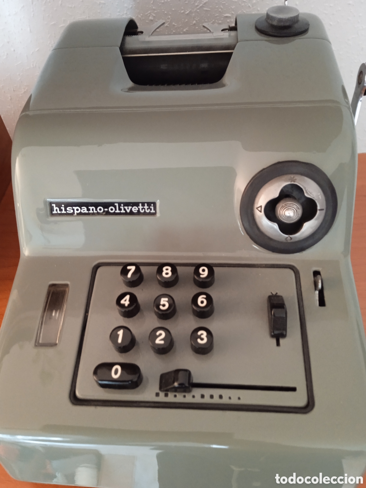 Antig&uuml;edades: Calculadora mec&aacute;nica Hispano Olivetti - Foto 3