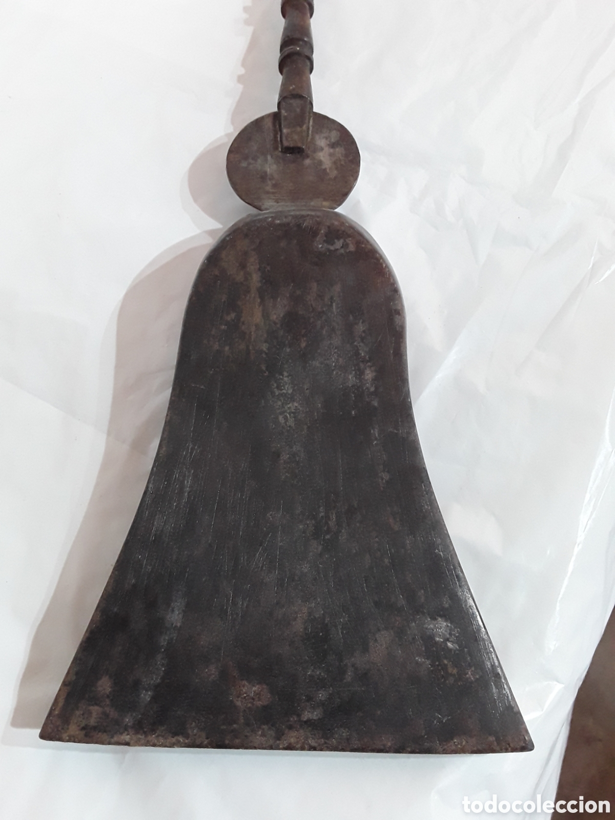 Antig&uuml;edades: Recogedor, pala de chimenea en forja - Foto 6