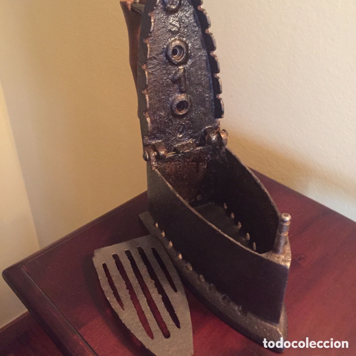 Antig&uuml;edades: PLANCHA ANTIGUA CARBON. - Foto 5