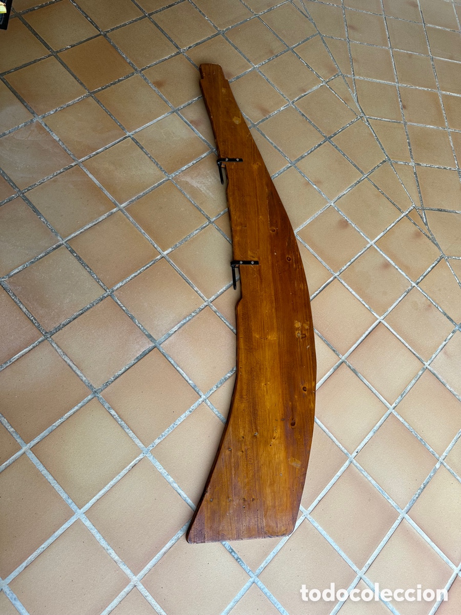 Antig&uuml;edades: Gran remo tim&oacute;n, antiguo madera. - Foto 10