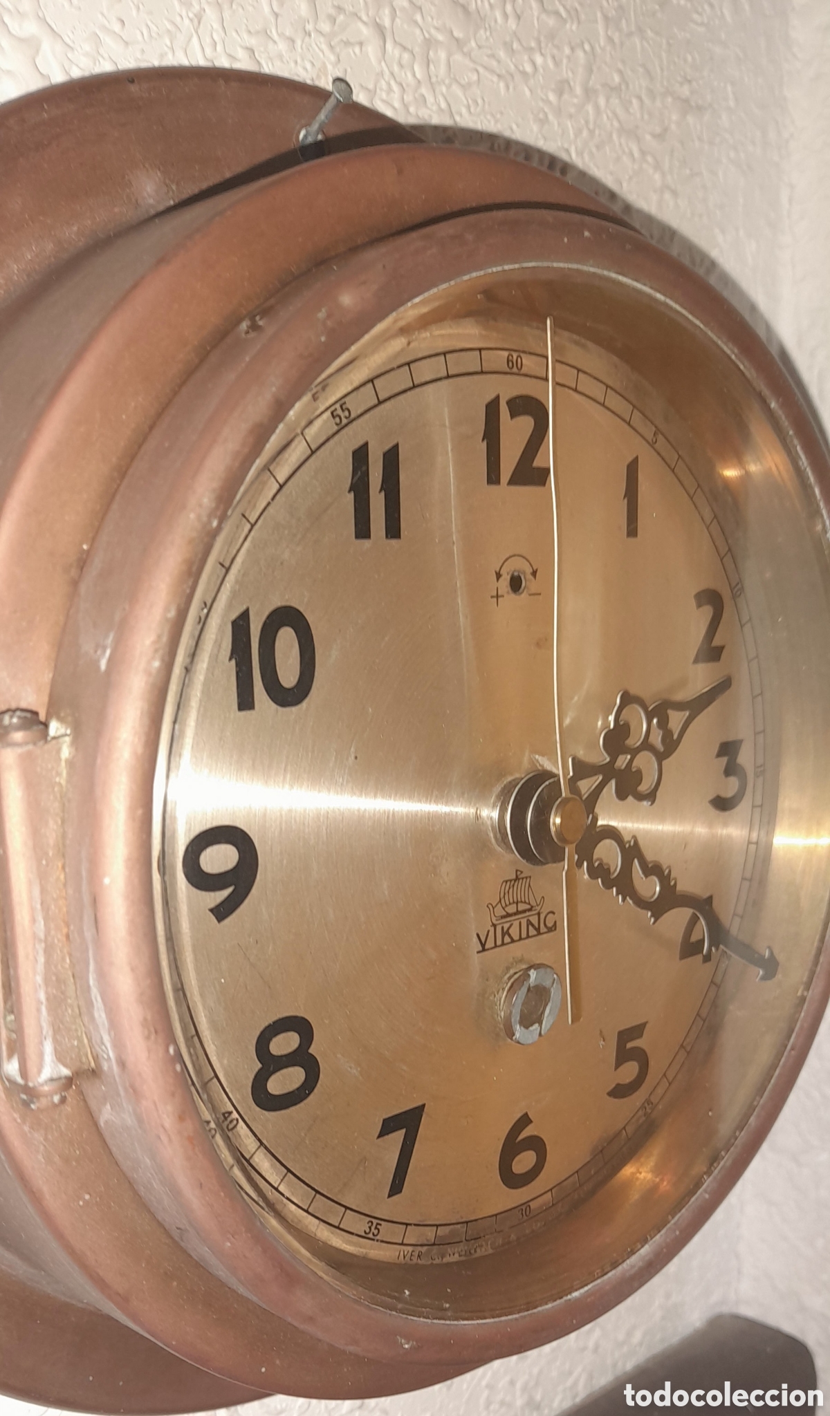 Antig&uuml;edades: Reloj marinero en funcionamiento - Foto 5