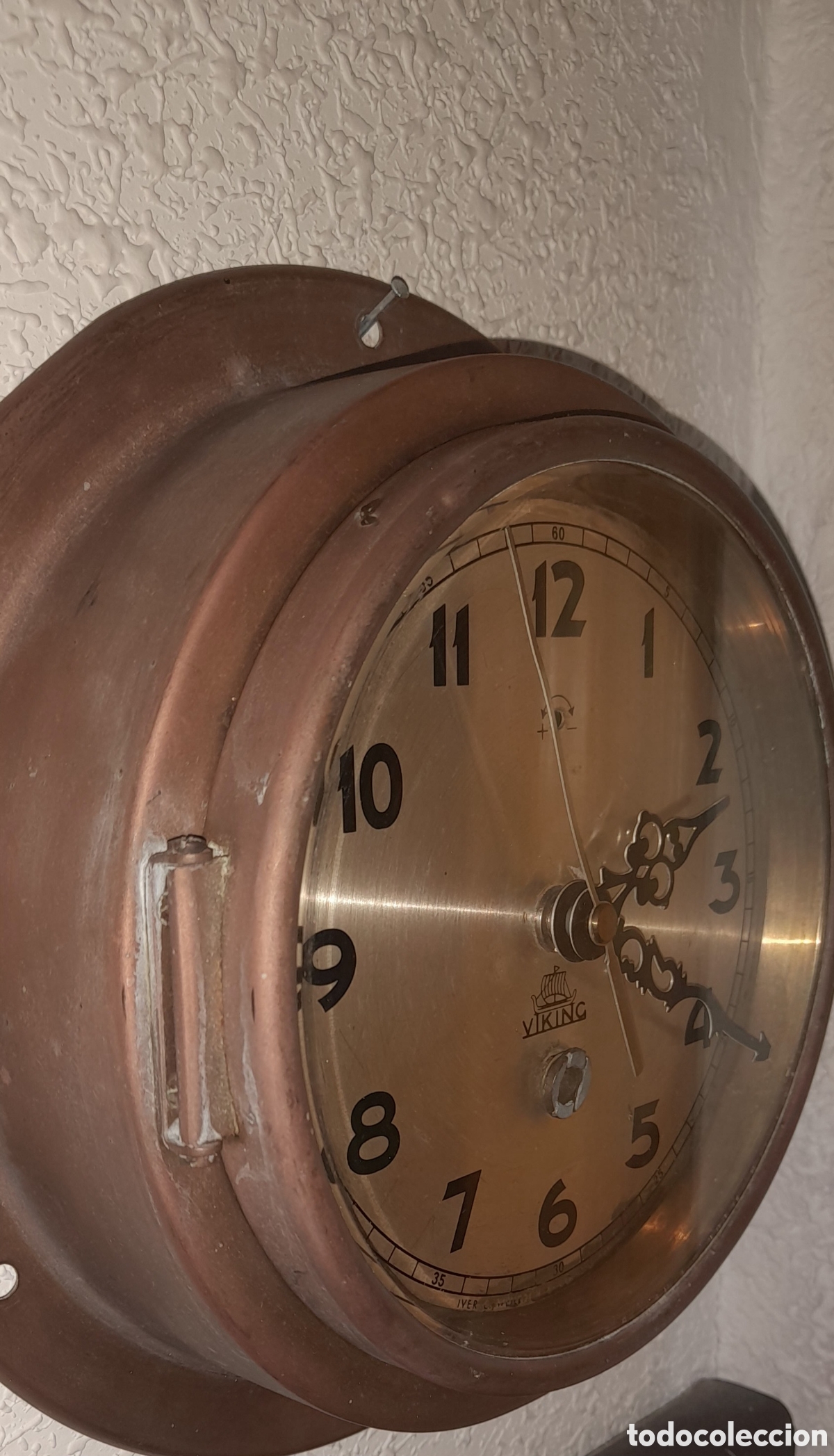 Antig&uuml;edades: Reloj marinero en funcionamiento - Foto 6