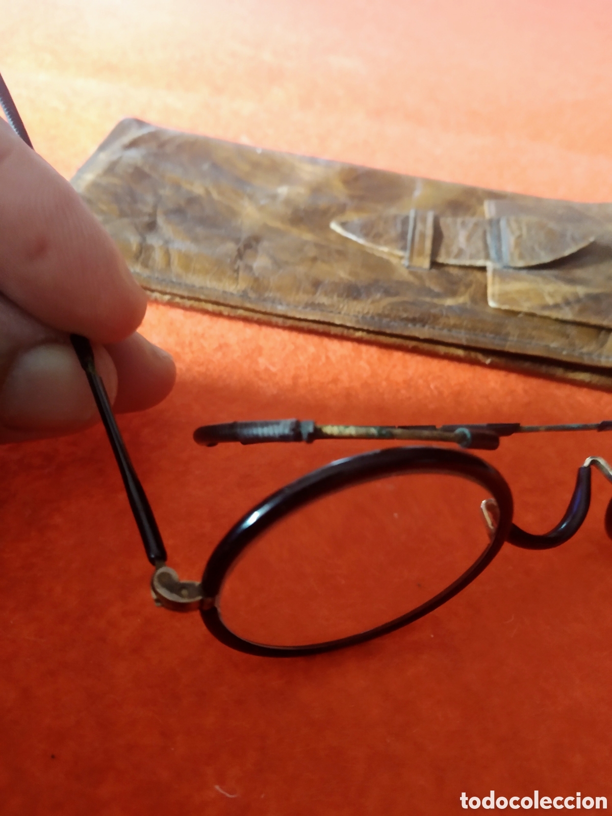 Antig&uuml;edades: ANTIGUAS GAFAS TIPO QUEVEDO GRADUADAS - Foto 7