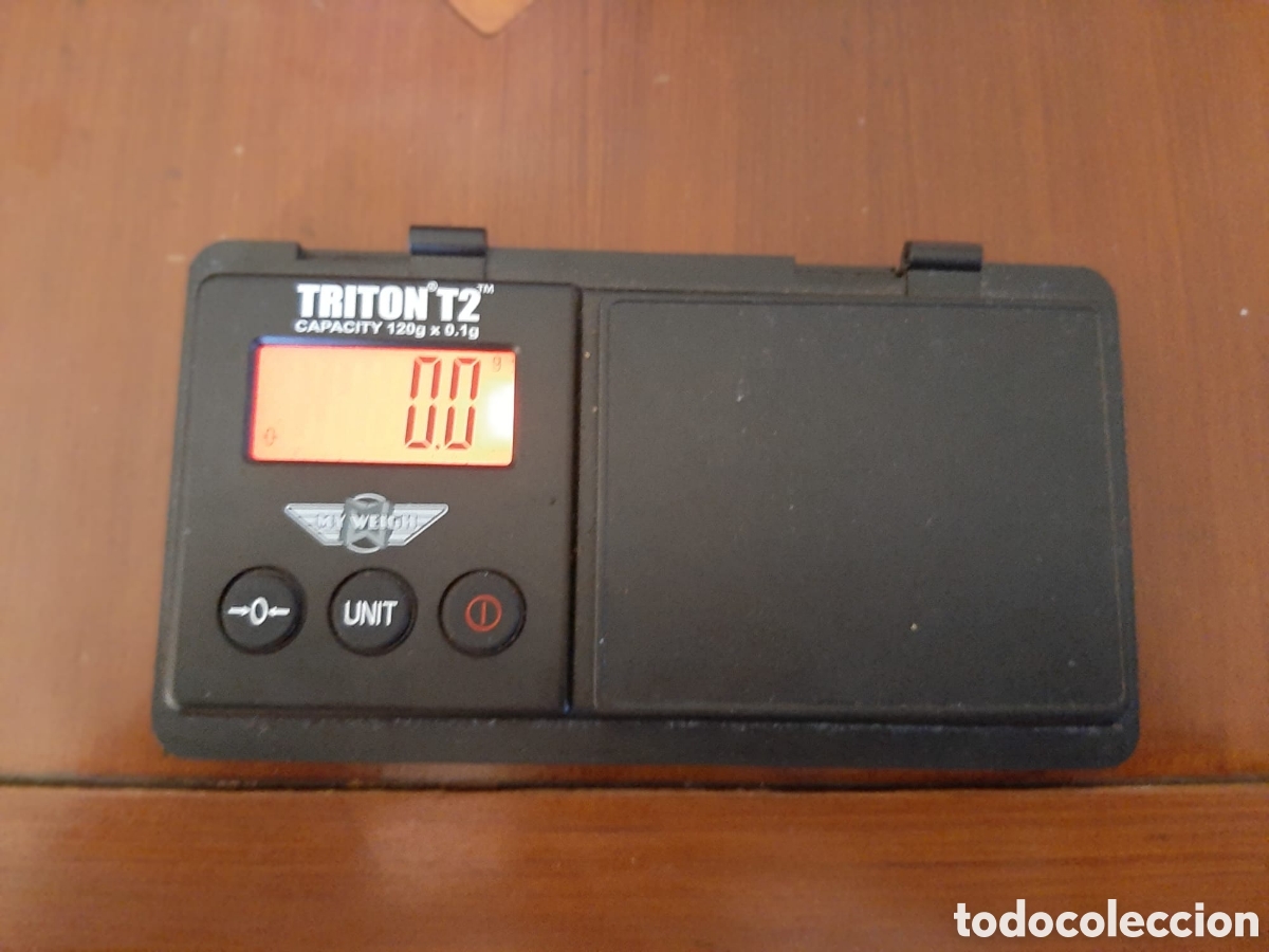 Antig&uuml;edades: Bascula de bolsillo trit&oacute;n t2 - Foto 1