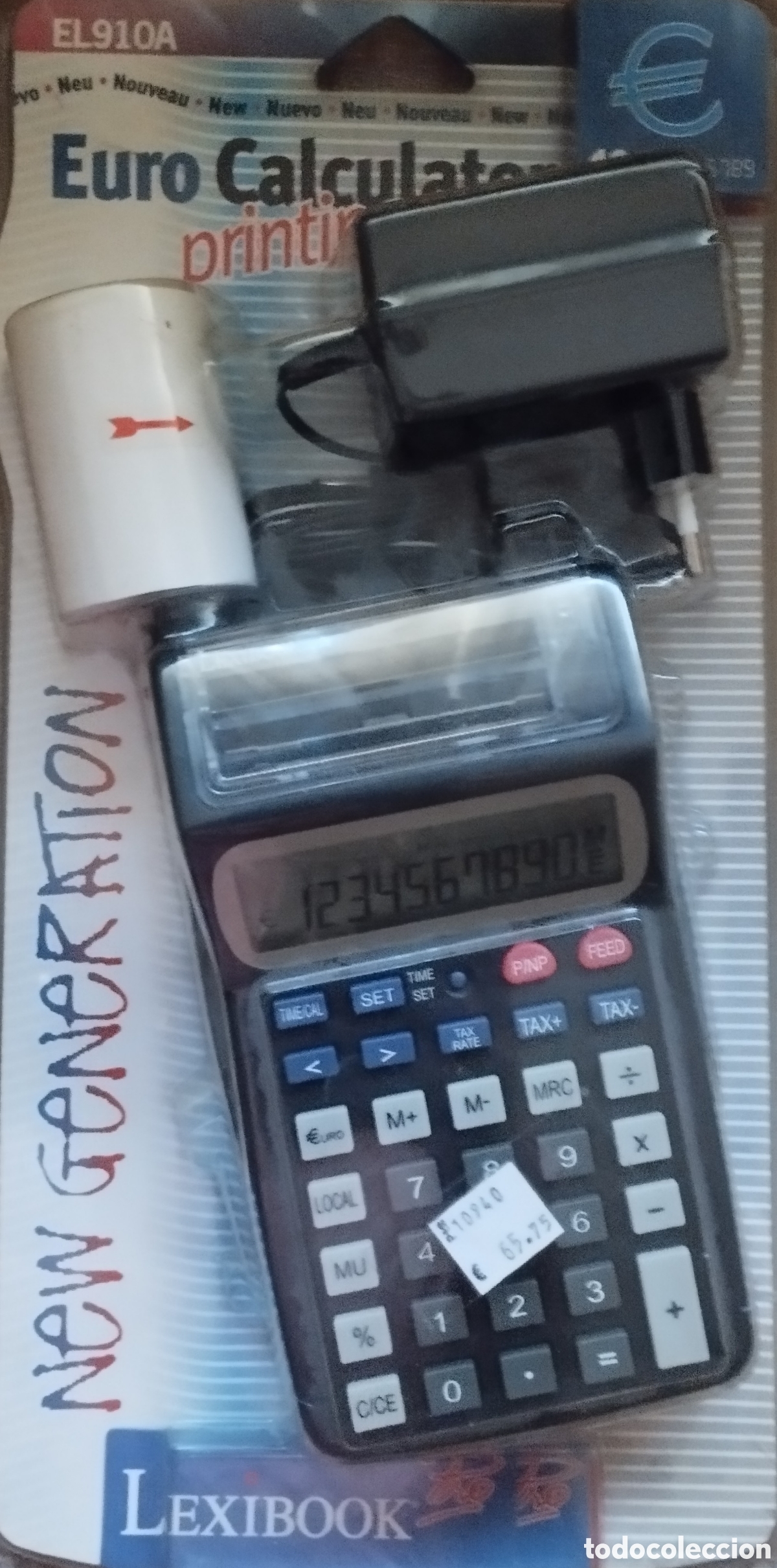 Antig&uuml;edades: CALCULADORA IMPRESORA*LEXIBOOK* - Foto 2