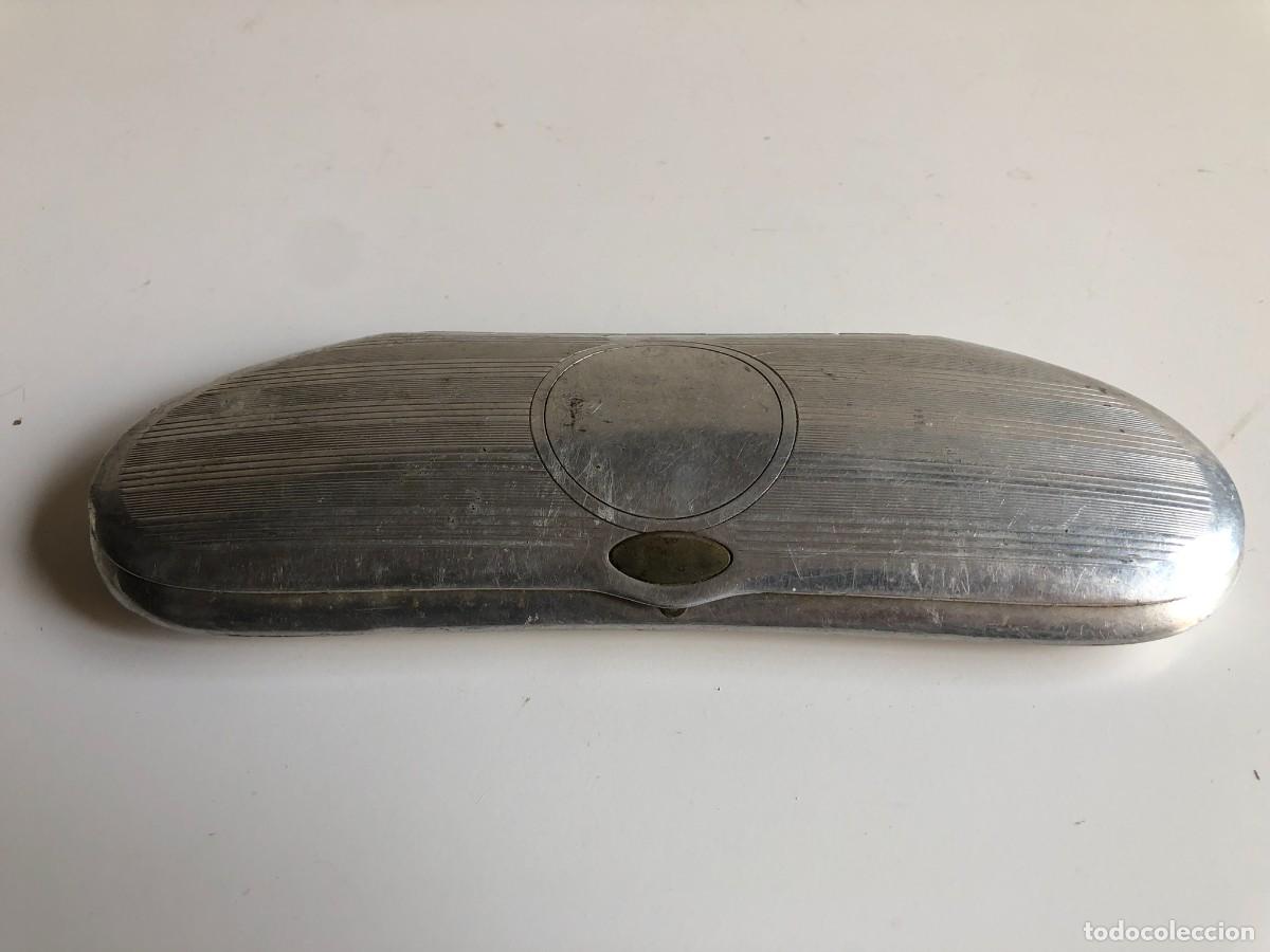 Antig&uuml;edades: ANTIGUO ESTUCHE GAFAS ALUMINIO - Foto 1