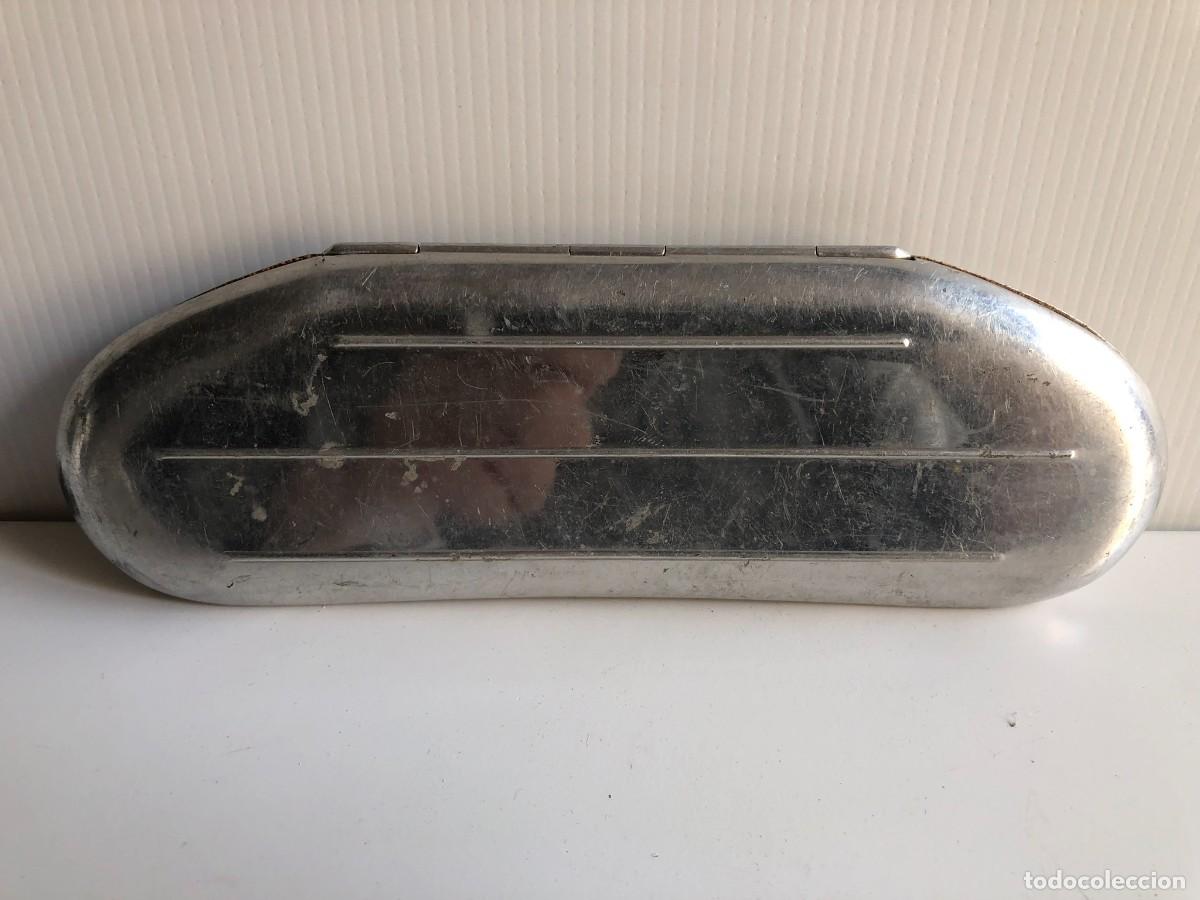 Antig&uuml;edades: ANTIGUO ESTUCHE GAFAS ALUMINIO - Foto 3