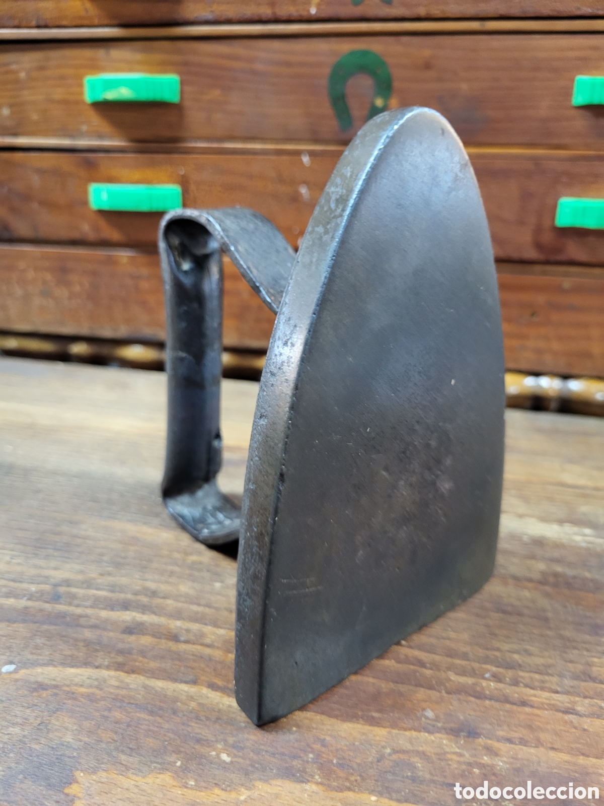 Antig&uuml;edades: PLANCHA DE HIERRO ANTIGUA SCHURHOFF CHEAP 4R - Foto 9