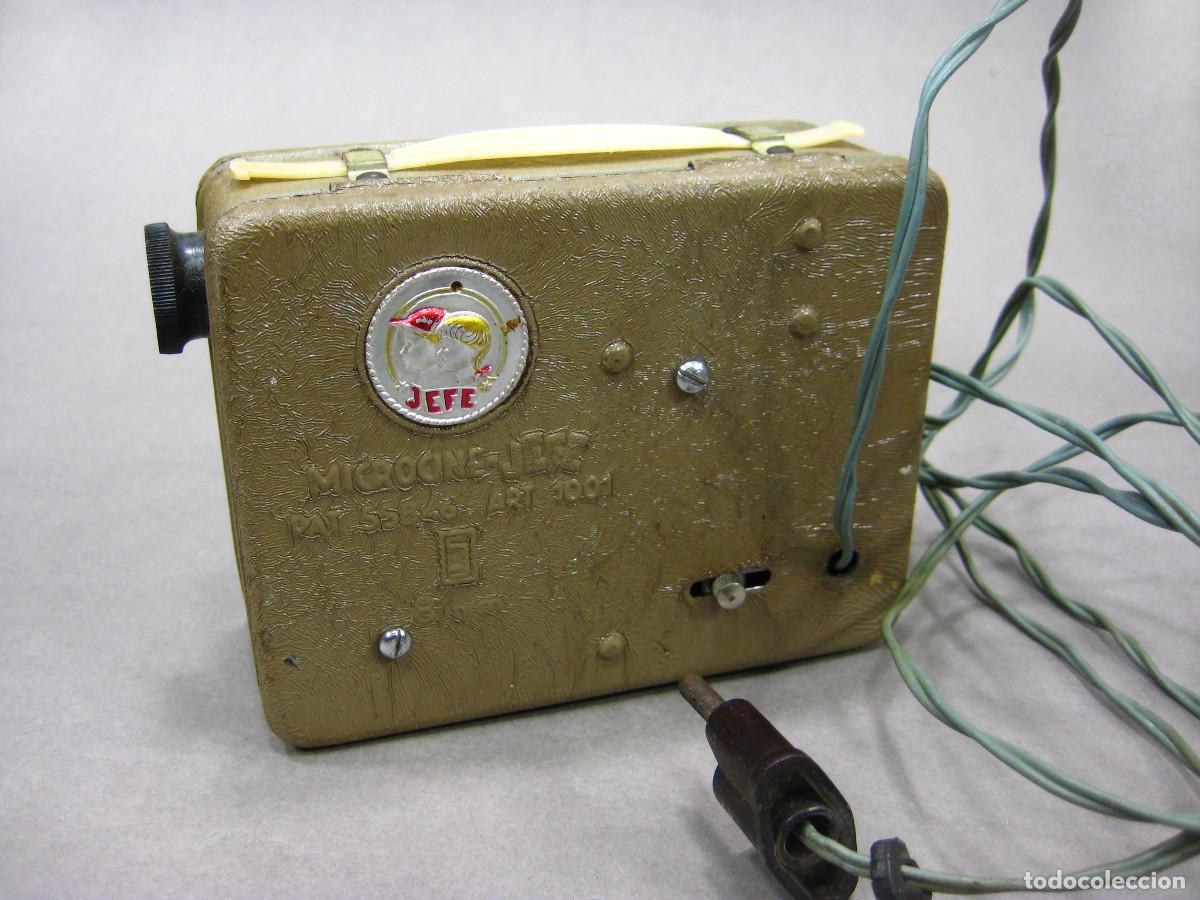 Antig&uuml;edades: PROYECTOR DE CINE MICROCINE JEFE DE 8 MM. - Foto 1