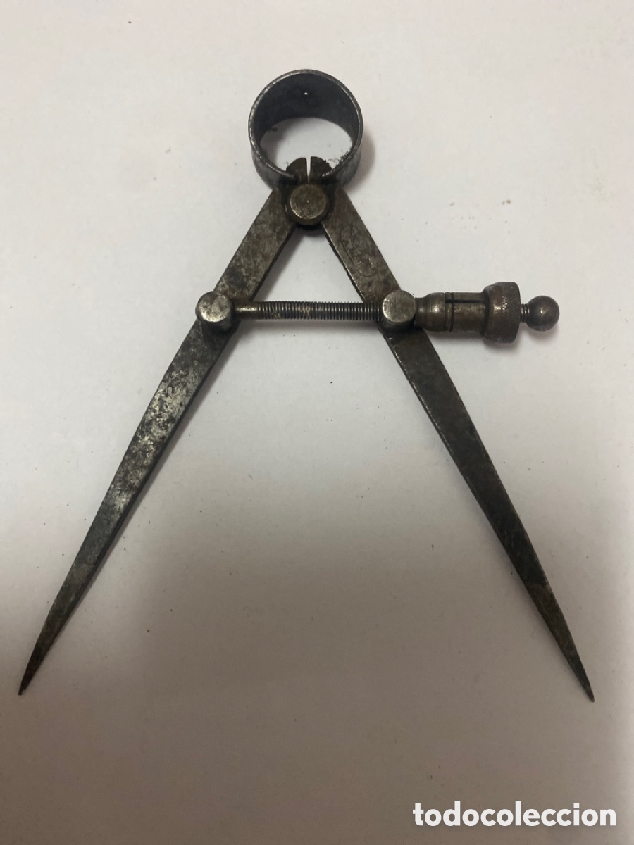 compas metal marca xi 14 cm - Acheter Outils professionnels anciens de  menuiserie sur todocoleccion