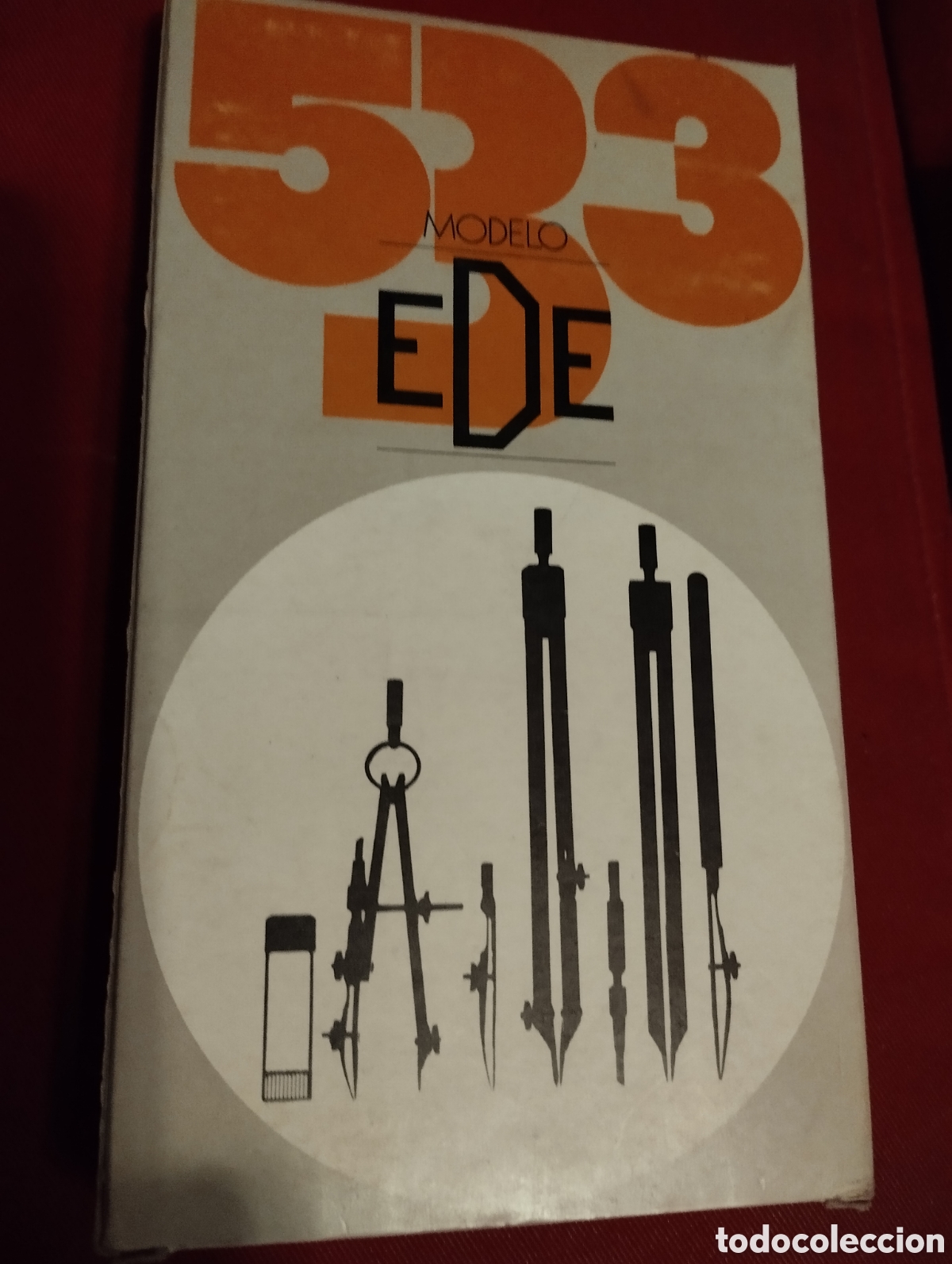 Antig&uuml;edades: COMPAS - TIRALINEAS MARCA EDE 533 - Foto 2