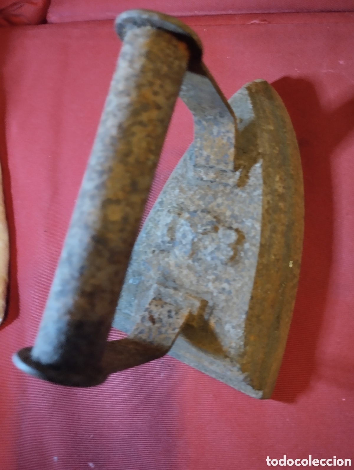 Antig&uuml;edades: ANTIGUA PLANCHA HIERRO FORJADO 2 - Foto 3