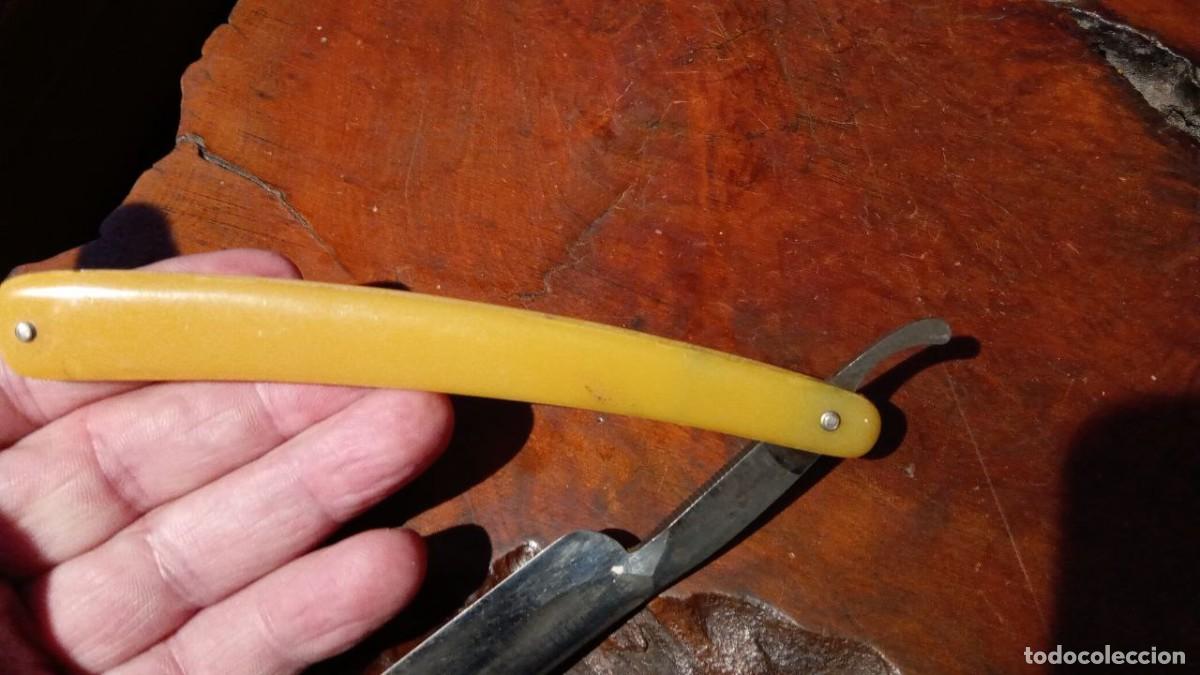 Antig&uuml;edades: NAVAJA BARBERO MARCA ARGUS - Foto 4
