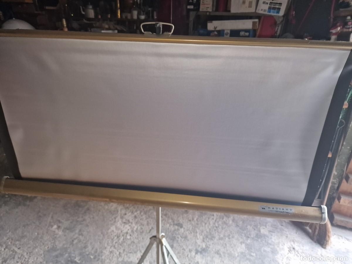 Antig&uuml;edades: PANTALLA PROYECTOR RADIANT - Foto 2