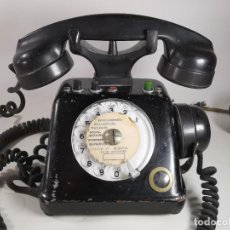 Telefoni: TELEFONO DE SOBREMESA CON CENTRALITA Y DOBLE AURICULAR-MODELO TELESIGNAL 1952--NO PROBADO