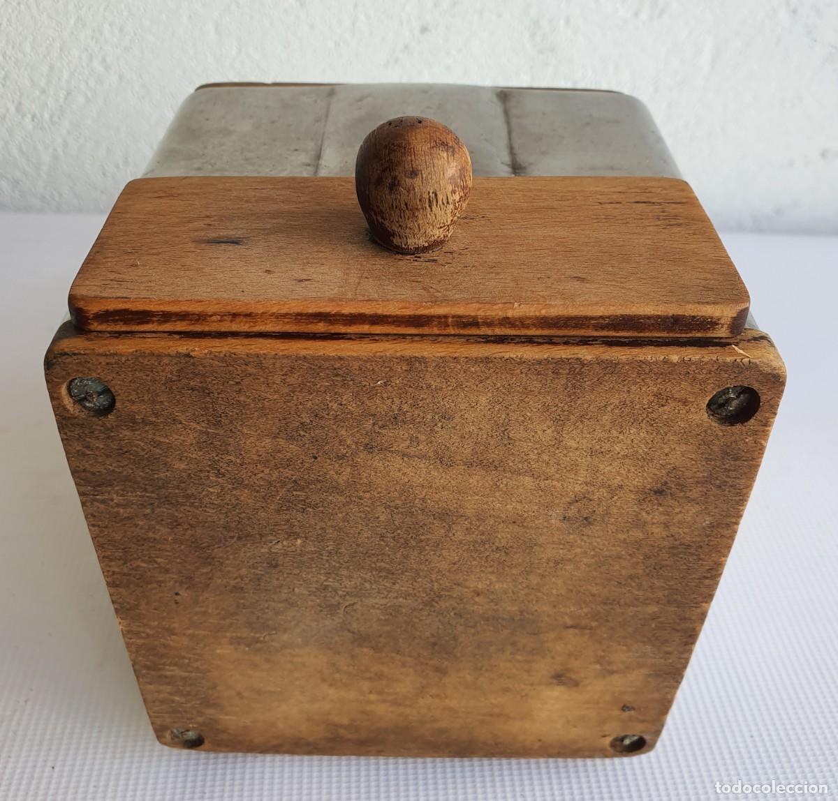 molinillo de café antiguo - manual madera y cer - Kaufen Antike  Kaffeemühlen in todocoleccion