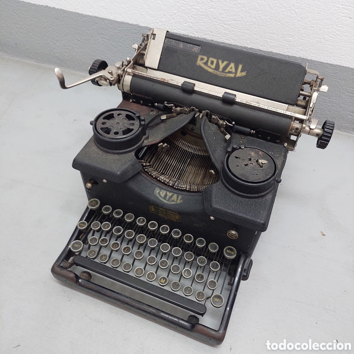 Antig&uuml;edades: Maquina escribir Royal - Foto 6