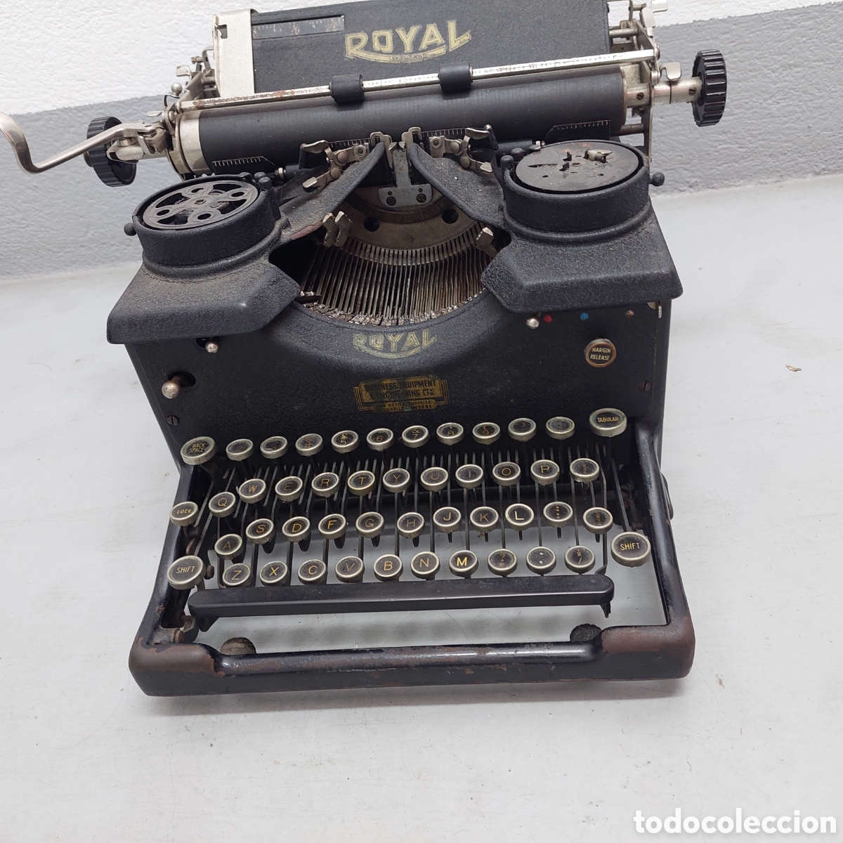 Antig&uuml;edades: Maquina escribir Royal - Foto 8