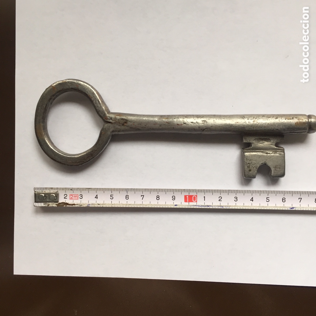 Antig&uuml;edades: LLAVE ANTIGUA DE FORJA - Foto 2