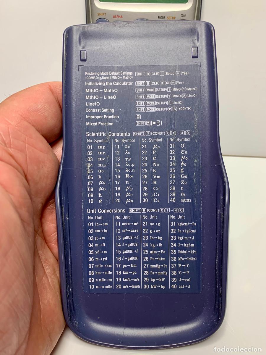Antig&uuml;edades: 1706.CALCULADORA CIENTIFICA CASIO FX-991 ES PLUS MUY POCO USO - Foto 6
