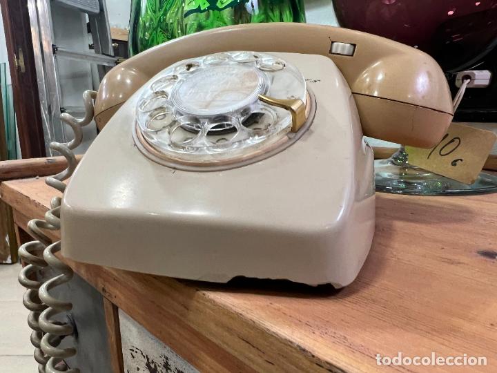 Tel&eacute;fonos: ANTIGUO TELEFONO HERALDO EN BEIG - Foto 3