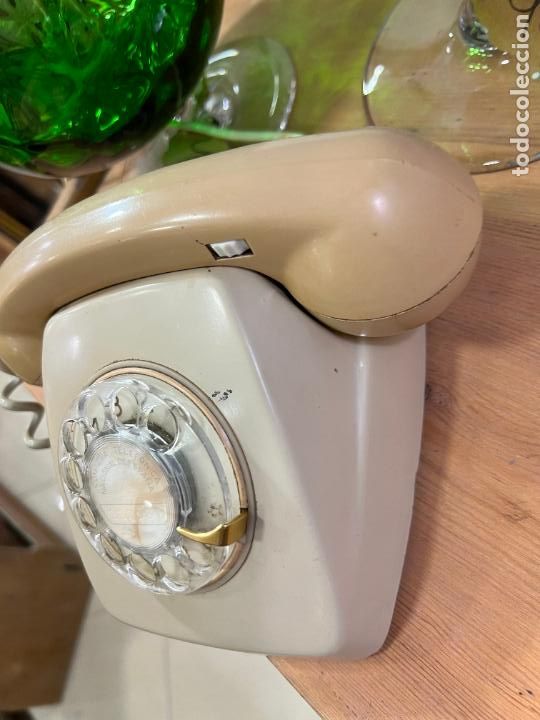 Tel&eacute;fonos: ANTIGUO TELEFONO HERALDO EN BEIG - Foto 6