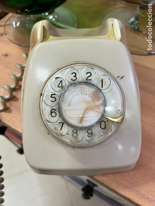 Tel&eacute;fonos: ANTIGUO TELEFONO HERALDO EN BEIG - Foto 7